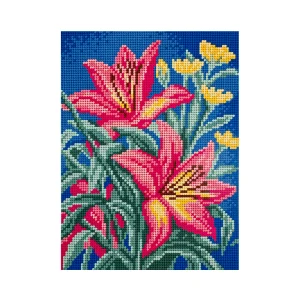 Esterilla Lirios 18x24