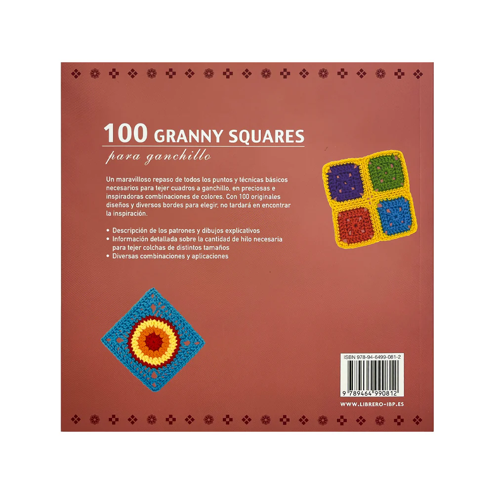 100 Granny Squares para Ganchillo - Leonie Morgan - Imagen 3