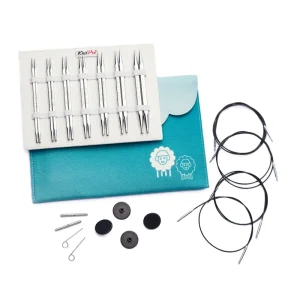 Set Palillos Intercambiables 13 cm Nova Cubics Deluxe - Knitpro