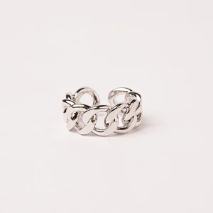 Chain Breaker Ring, Plateado