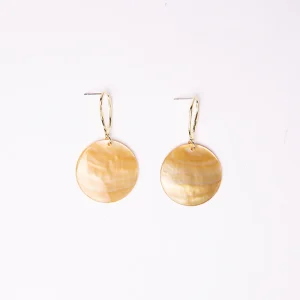 Circular As Our Way Earrings, Amarillo Claro