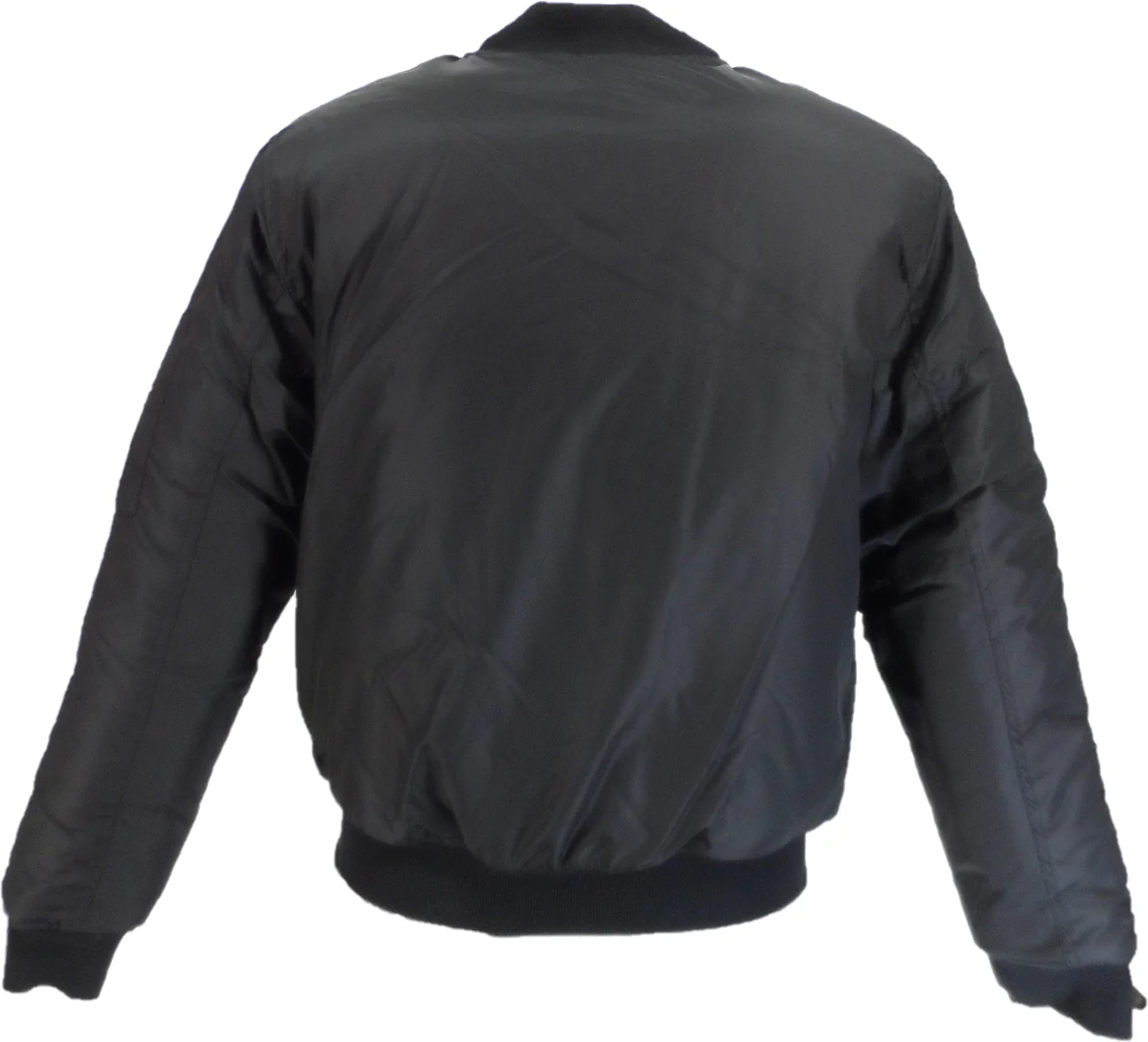 Relco MA-1 Black Flight Pilot Bomber Jackets - Imagen 5