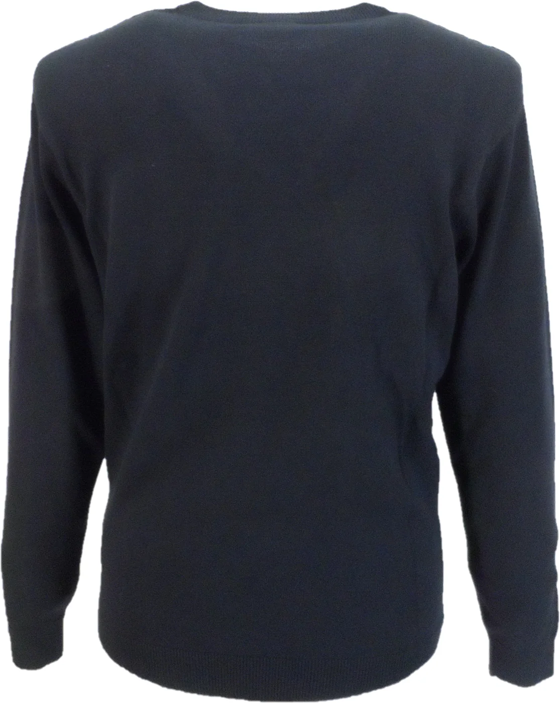 Gabicci Vintage Mens Navy Blue Liam Striped Jumper - Imagen 3