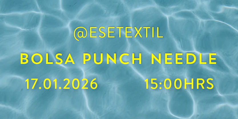 Bolsa punch needle - Cenco Costanera - @esetextil (17-01 15.00 hrs)