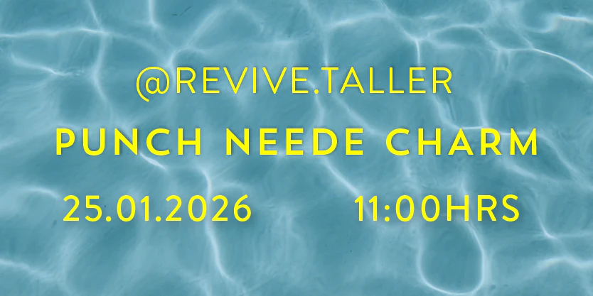 Charm punch needle - Portal Belloto - @revive.taller (25-01 11.00 hrs)