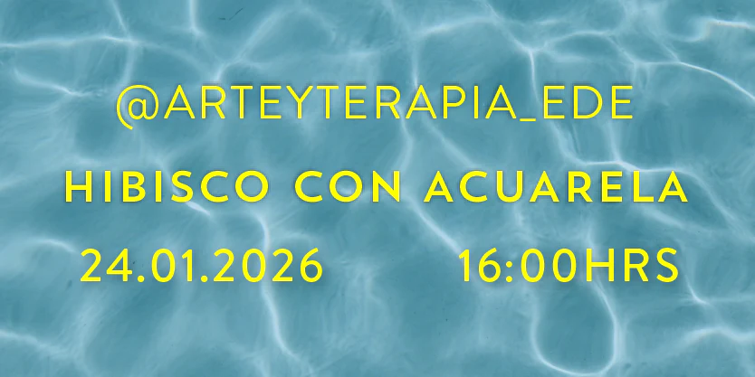 Hibisco acuarela - Arauco Maipú - @arteyterapia_ede (24-01 16.00 hrs)