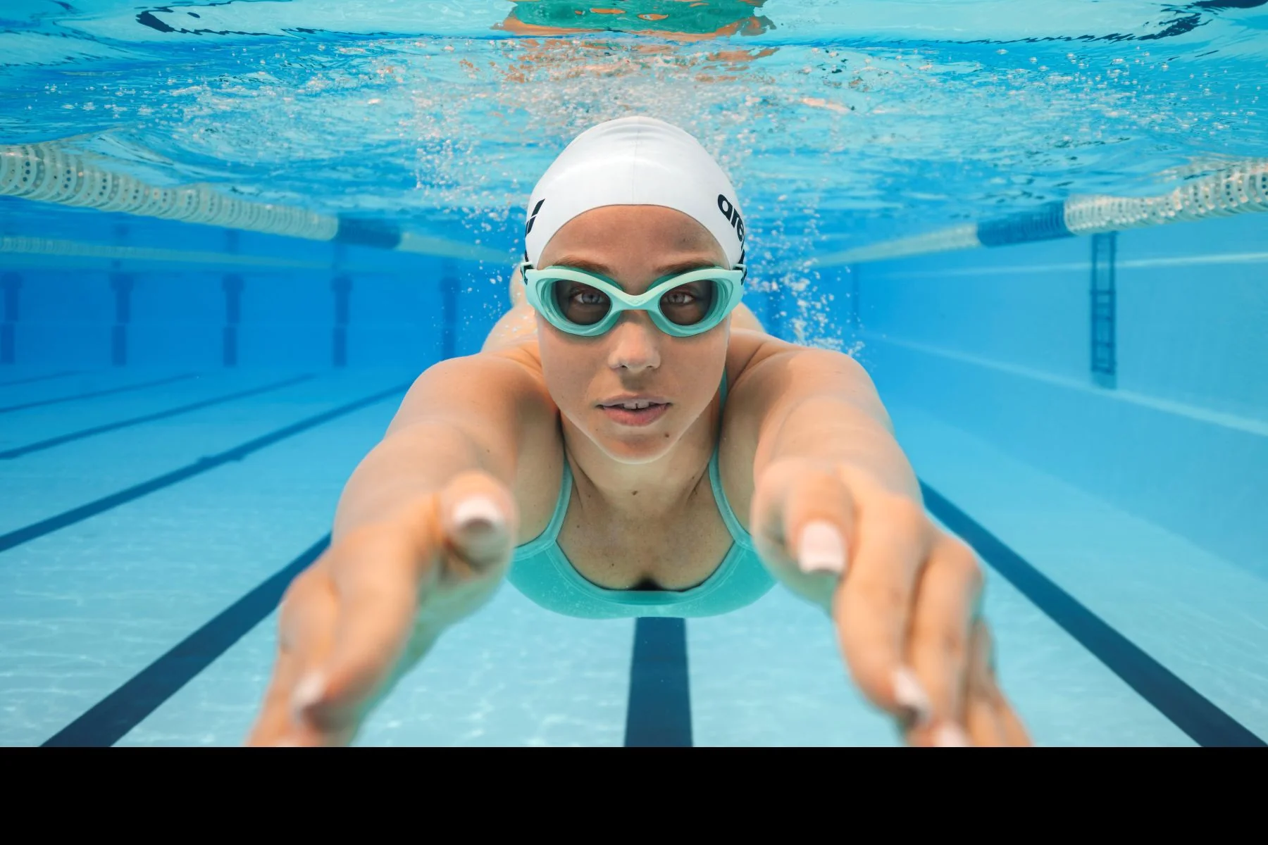 Gafas de nataci贸n arena unisex The One Claro - Agua - Imagen 8