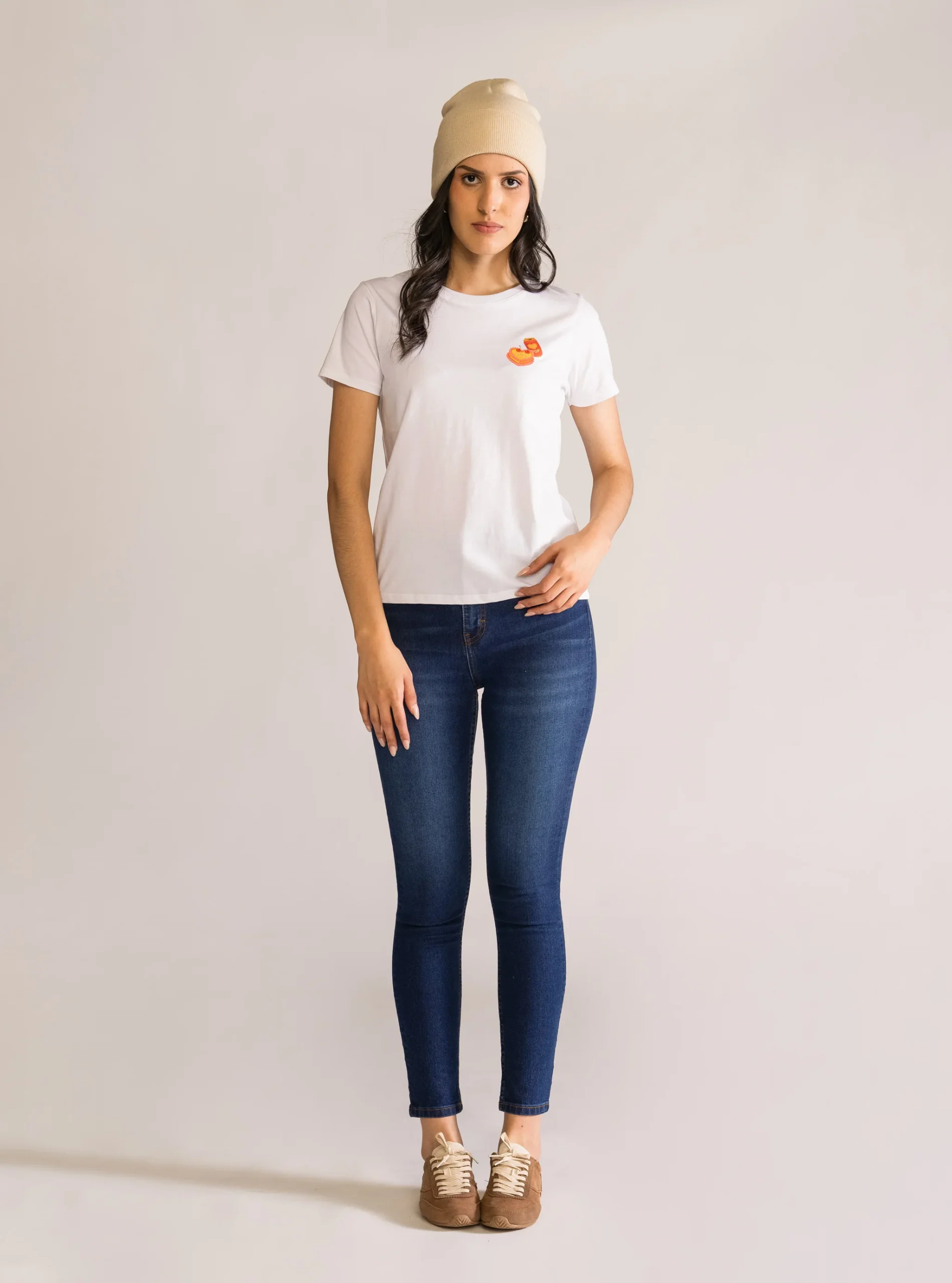 I'm Just A Girl Playera, Blanco - Imagen 4