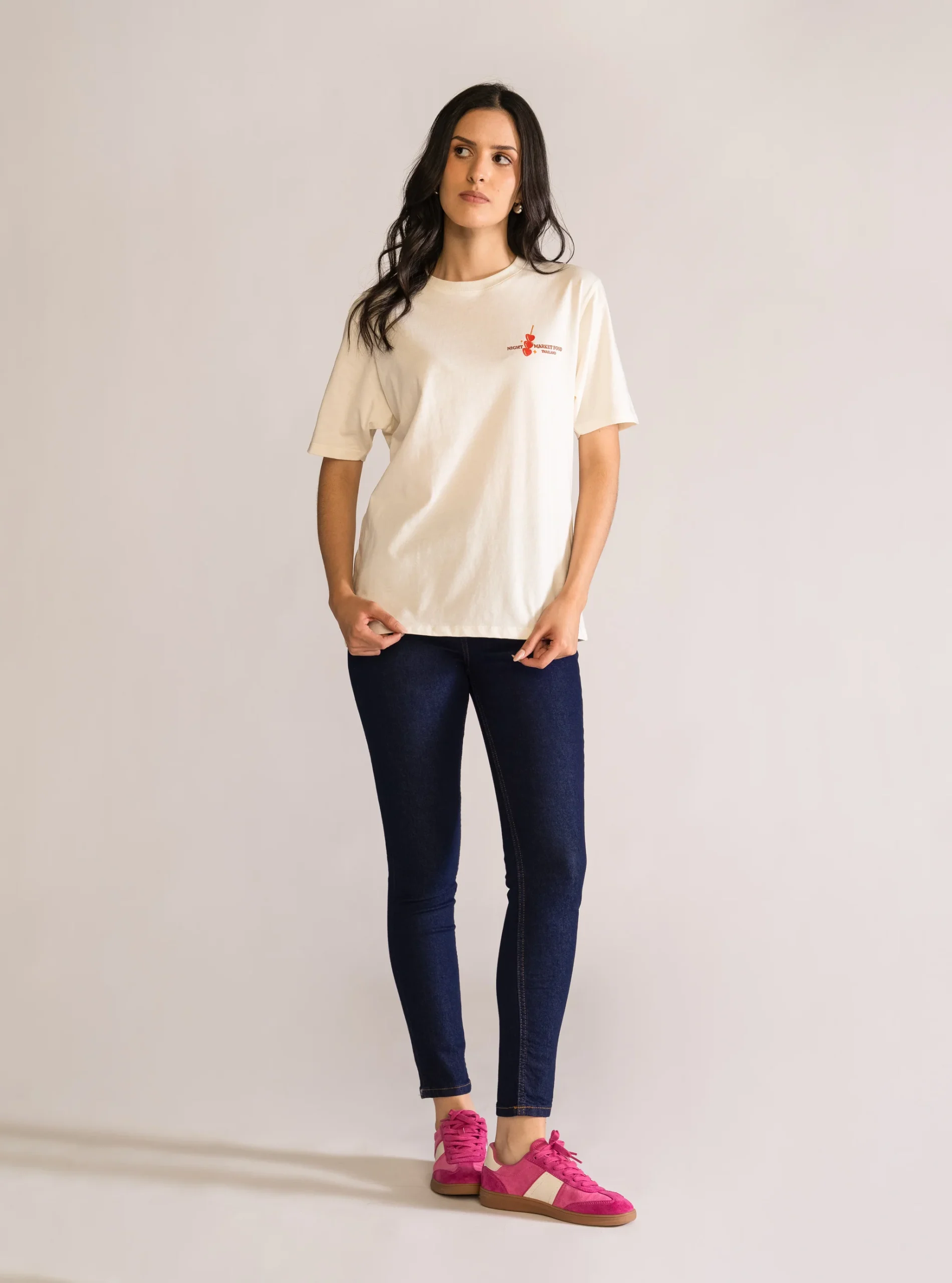 Basic Skinny Jeans, Azul Marino - Imagen 6
