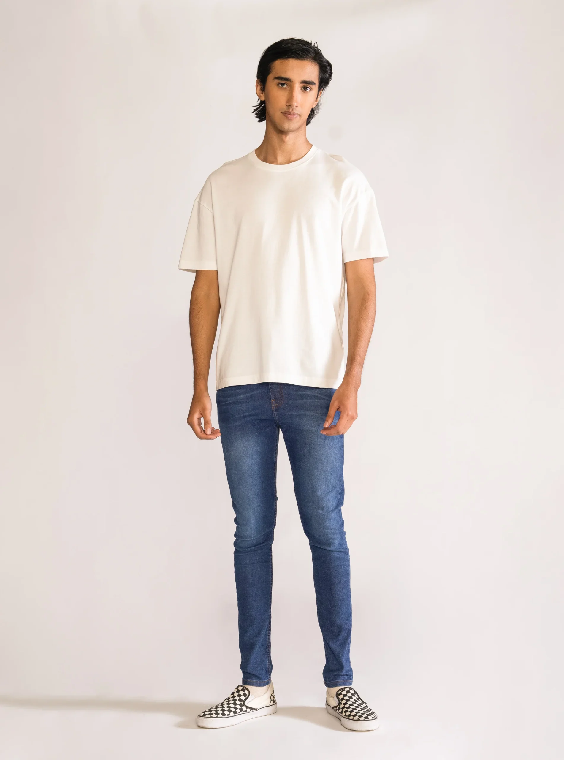 Owning The Night Skinny Jeans, Azul Obscuro - Imagen 3