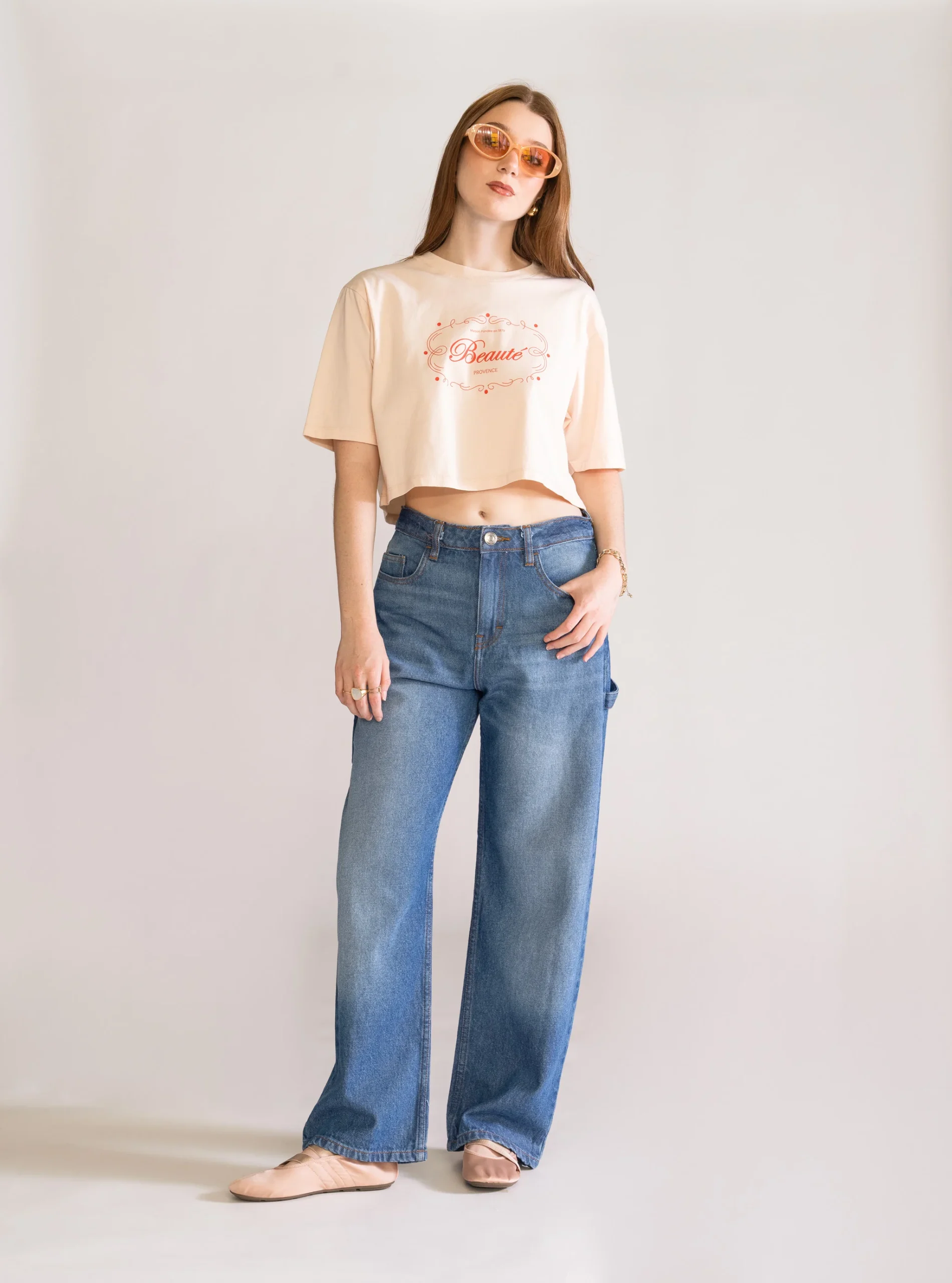 Sunday Morning Baggy Jeans, Azul Marino - Imagen 6