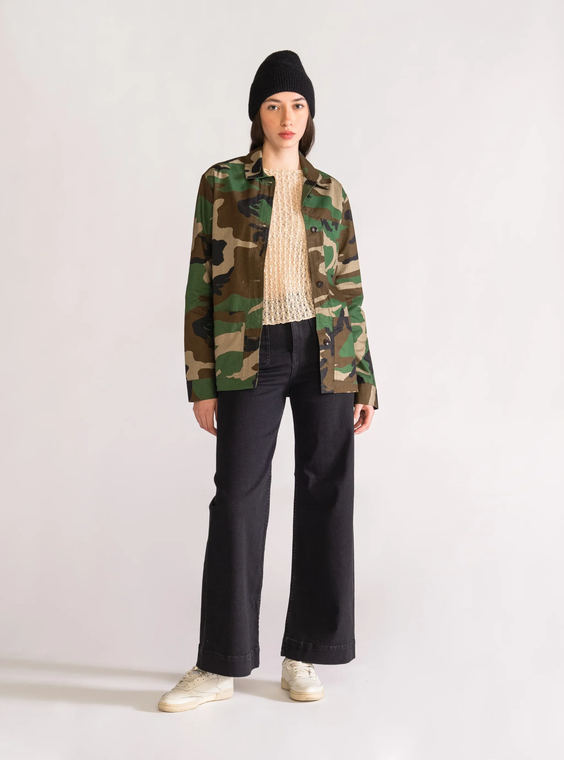 Camo Working Jacket, Verde Olivo - Imagen 7