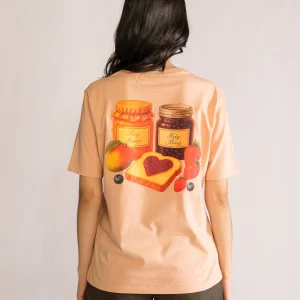 Homemade Sweets Oversized Playera, Cafe Claro