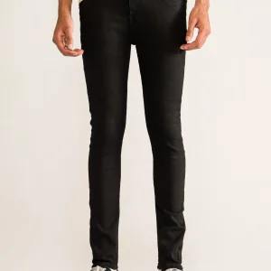 Roads Untraveled Skinny Jeans. Negro