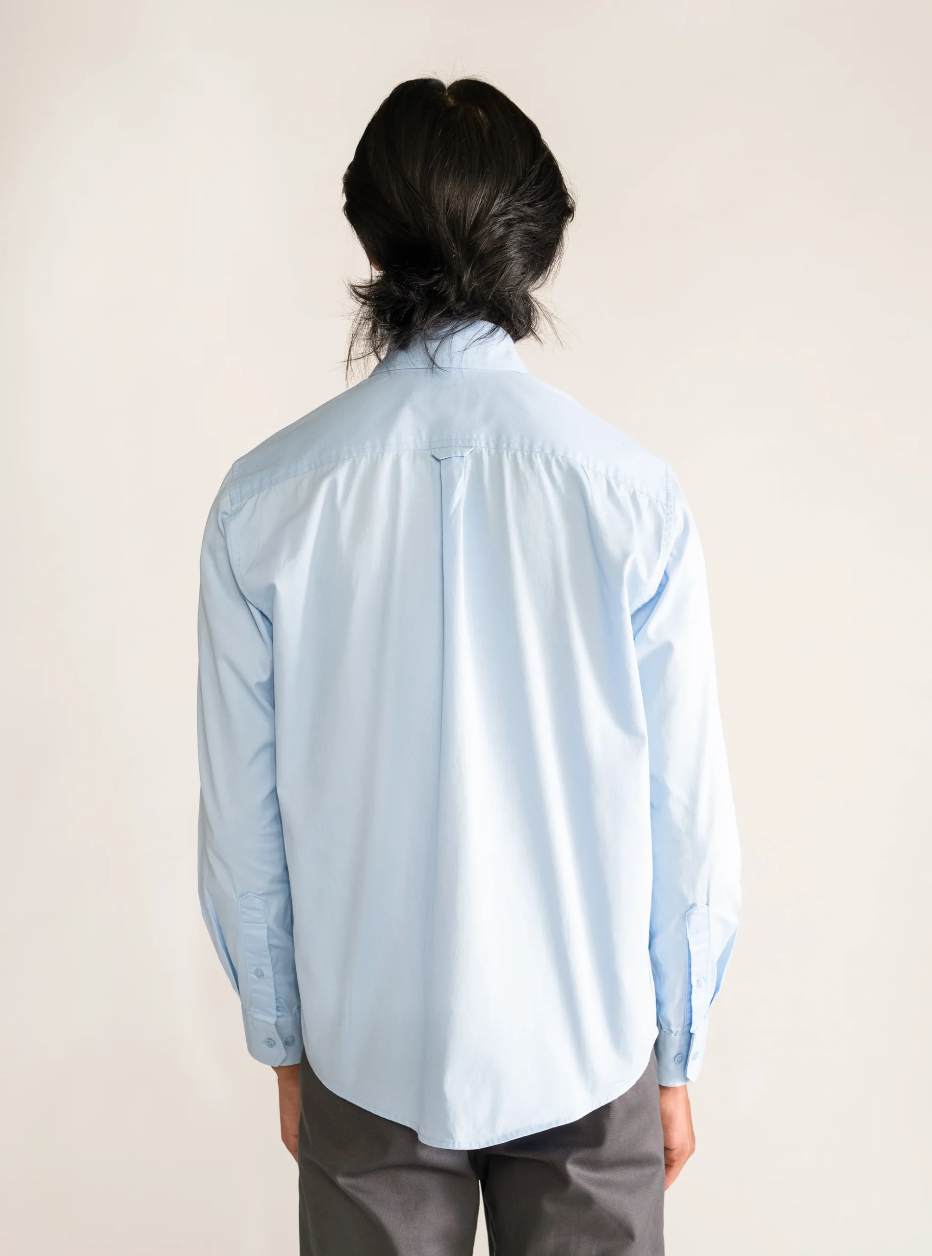 Pocketed Perfection Shirt, Celeste - Imagen 5