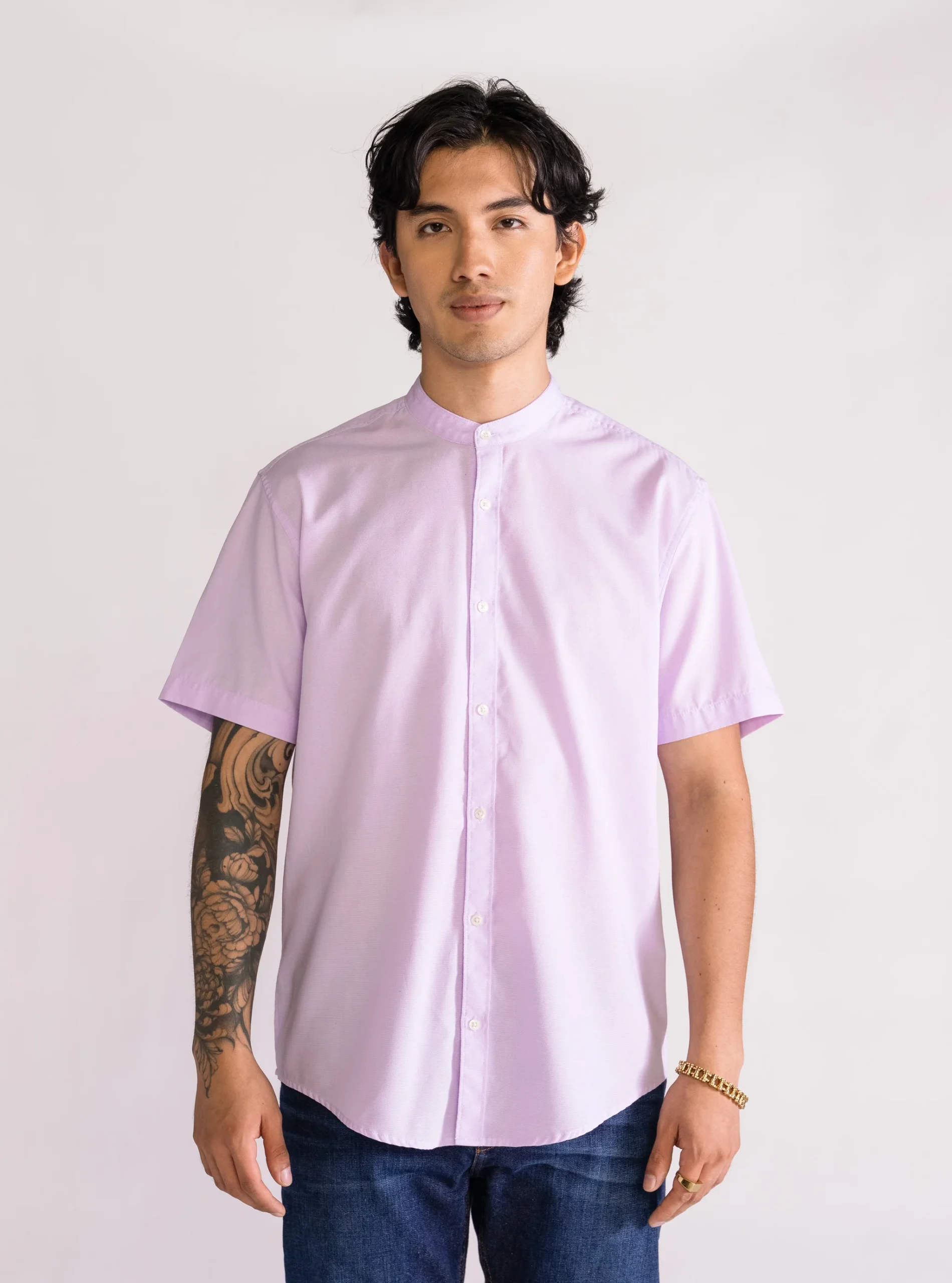 Turn Around Camisa, Lila