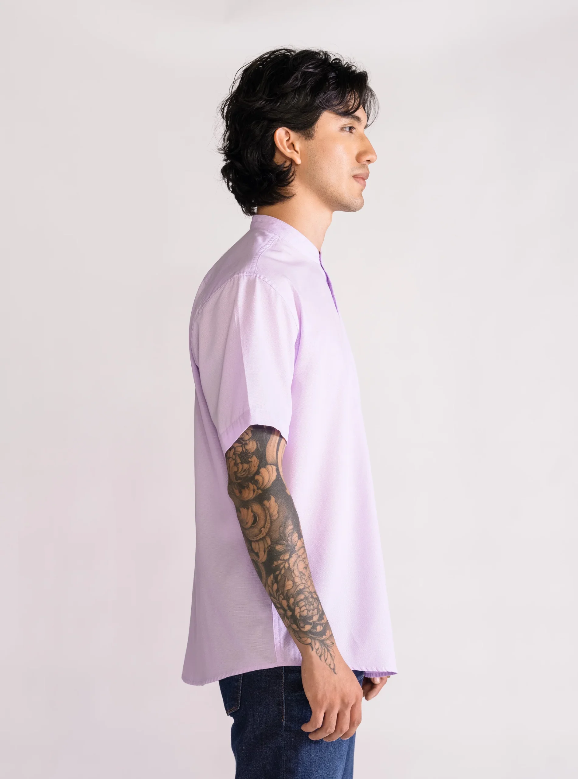 Turn Around Camisa, Lila - Imagen 3