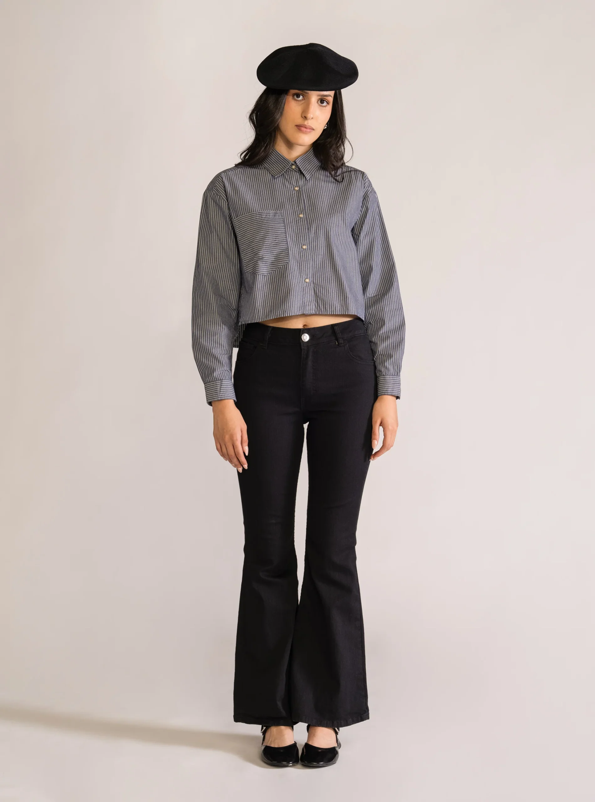 Gotta Go Acampanado Jeans, Negro - Imagen 6