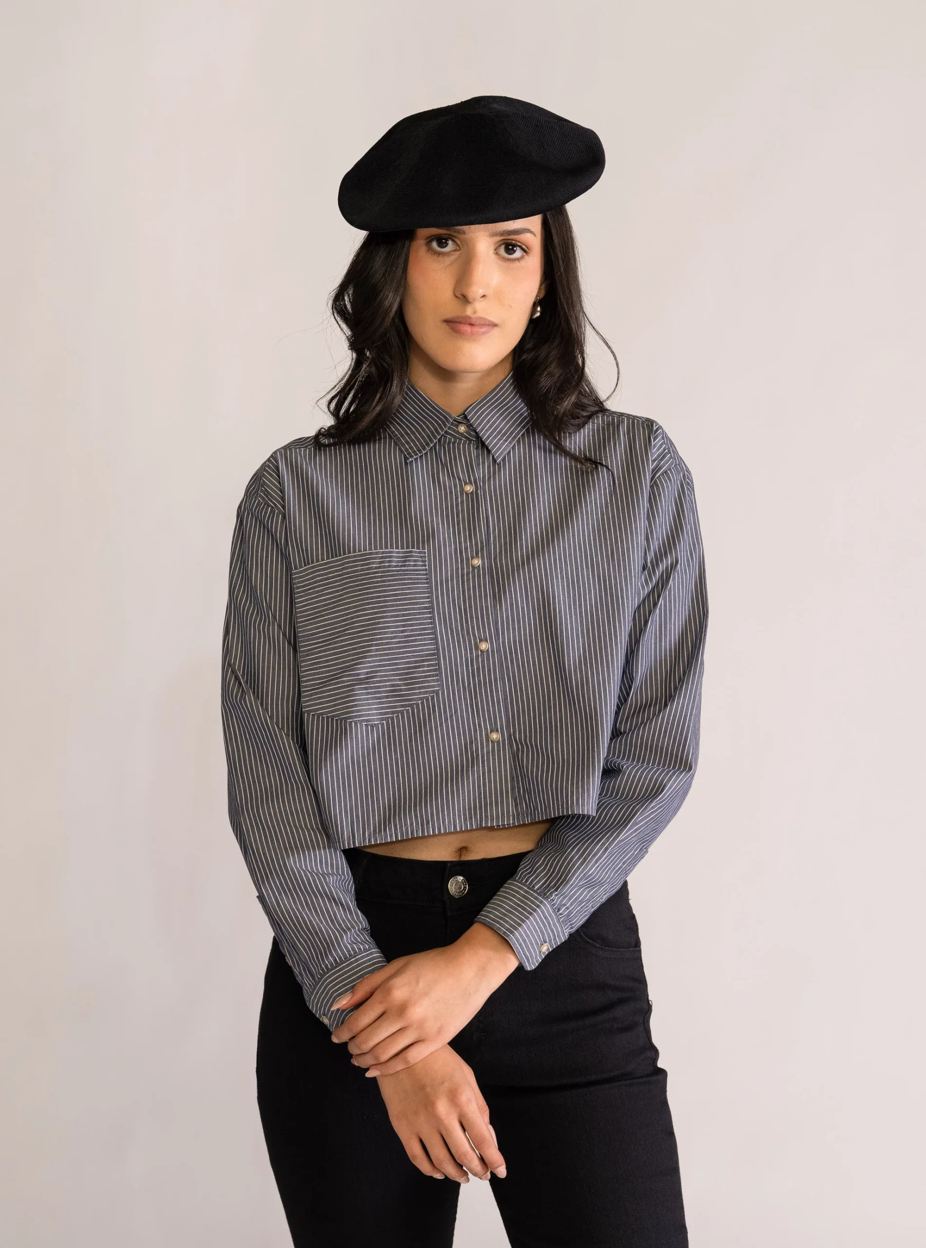 Head Over Heels Blusa, Azul Claro