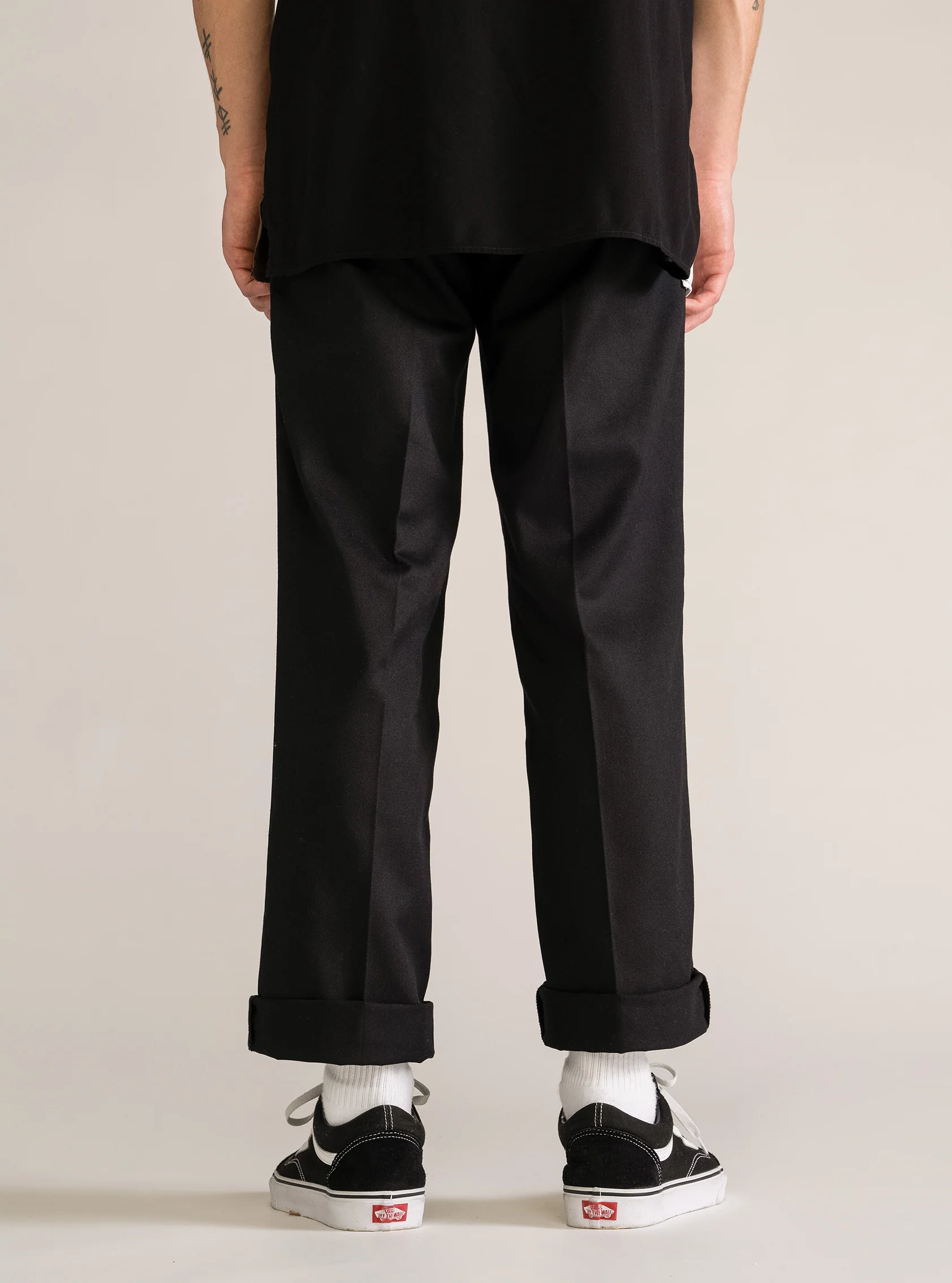 New Wave Regular Pants, Negro - Imagen 4