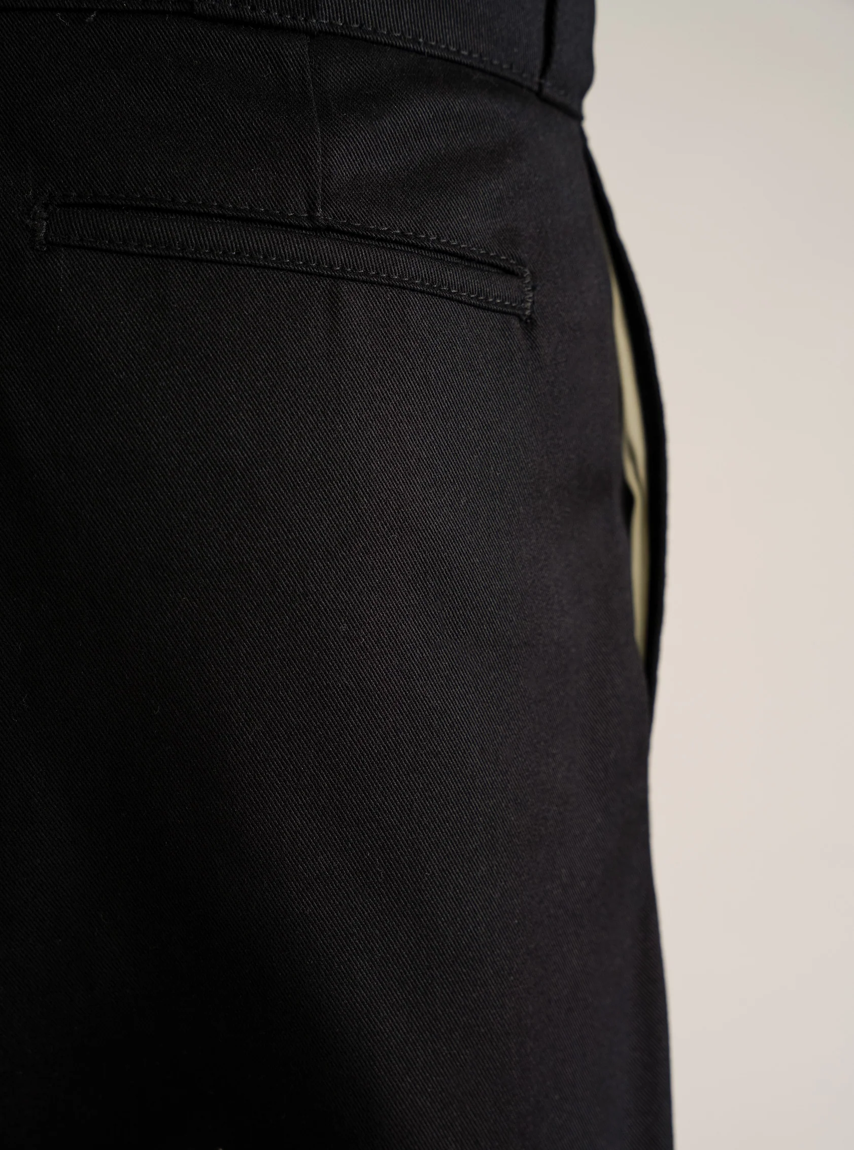 New Wave Regular Pants, Negro - Imagen 7