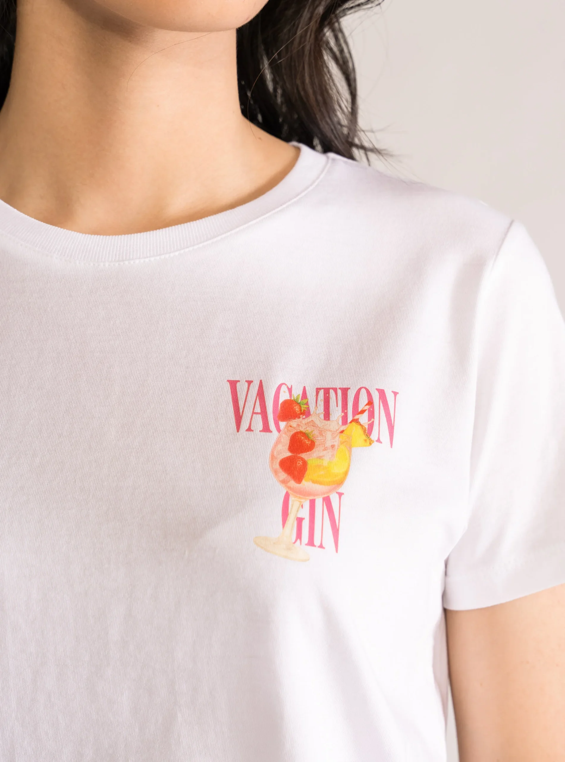 Berries & Spritz Playera, Blanco - Imagen 4