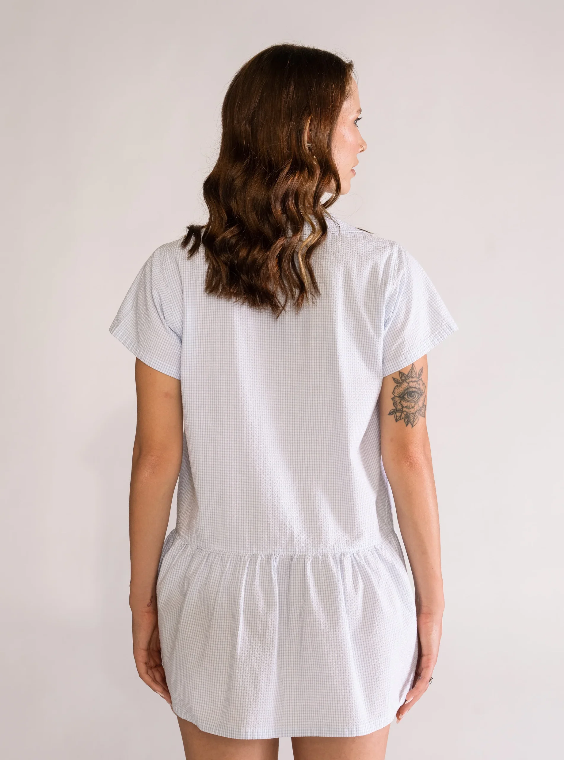 Short n' Sweet Vestido, Celeste - Imagen 3