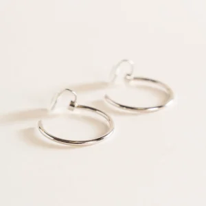 Rotation Earrings, Plateado