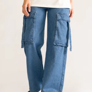 Teenagers From Mars Cargo Jeans, Azul Marino