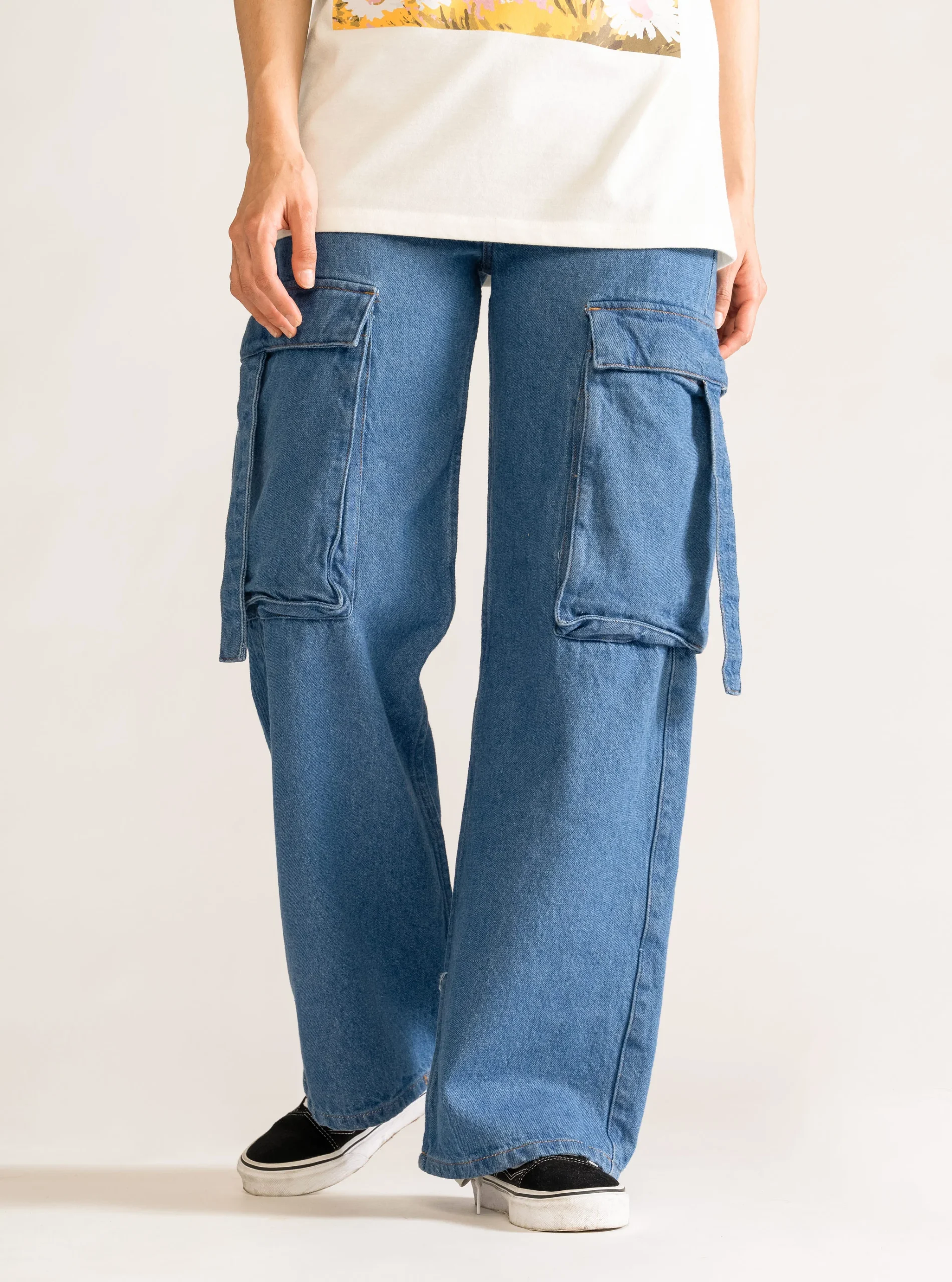 Teenagers From Mars Cargo Jeans, Azul Marino