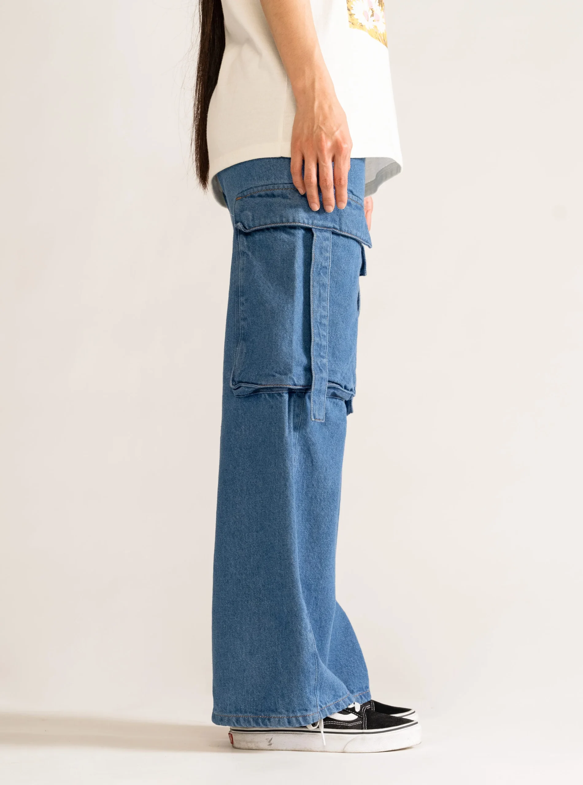 Teenagers From Mars Cargo Jeans, Azul Marino - Imagen 3