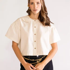 Eternal Sunshine Blusa, Blanco Hueso