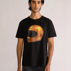 Relying On Playera, Negro