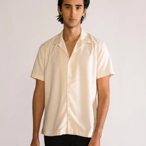 Done And Dusted Camisa, Amarillo Claro