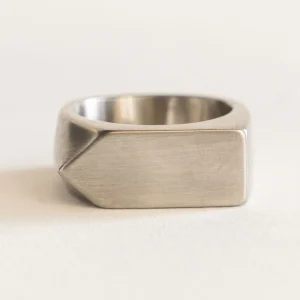 Arrow Shapped Ring, Plateado