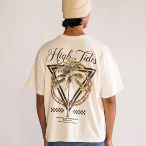 High Tides Playera, Crema
