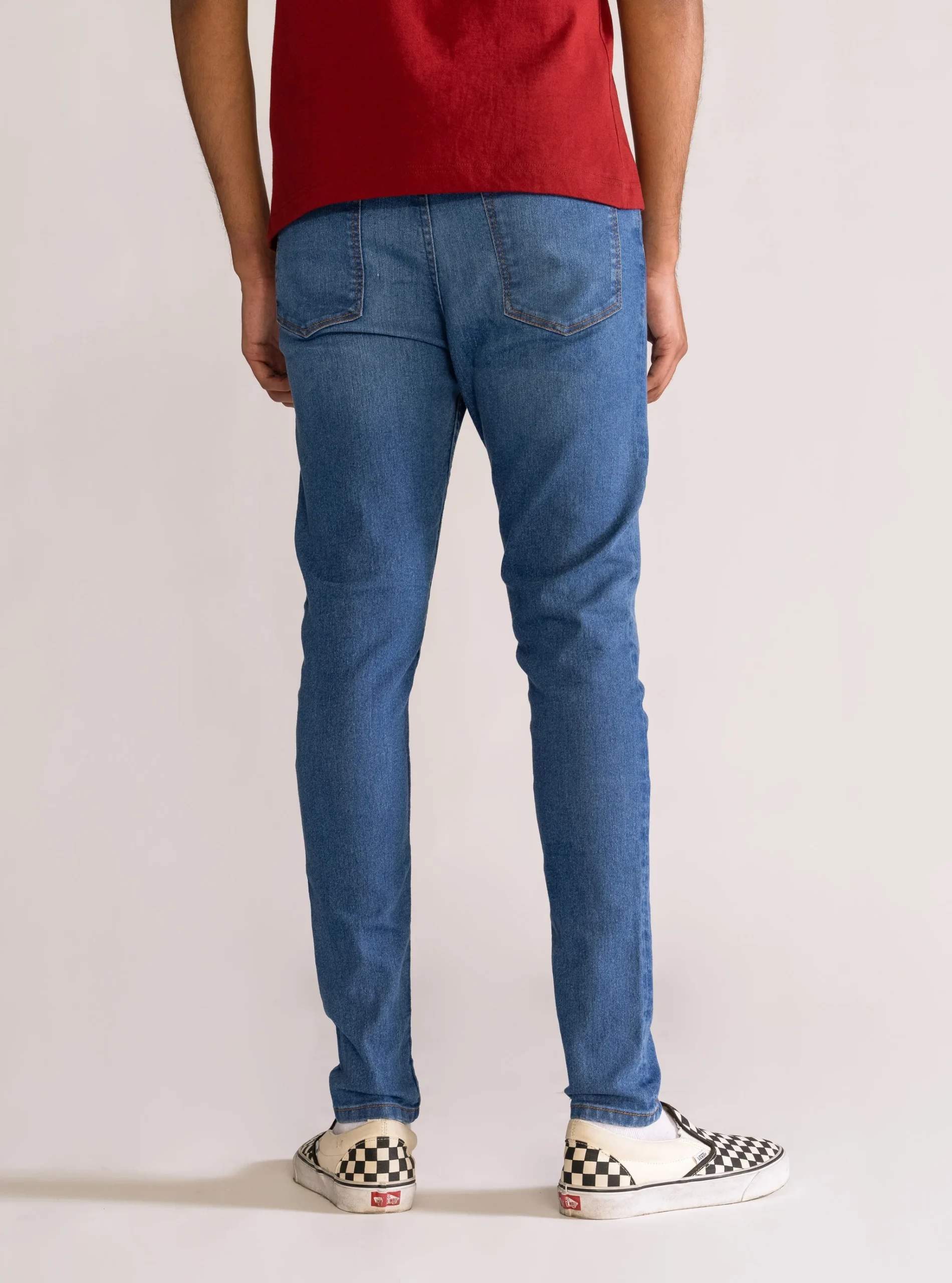 Trampled Across Skinny Jeans, Azul Obscuro - Imagen 3