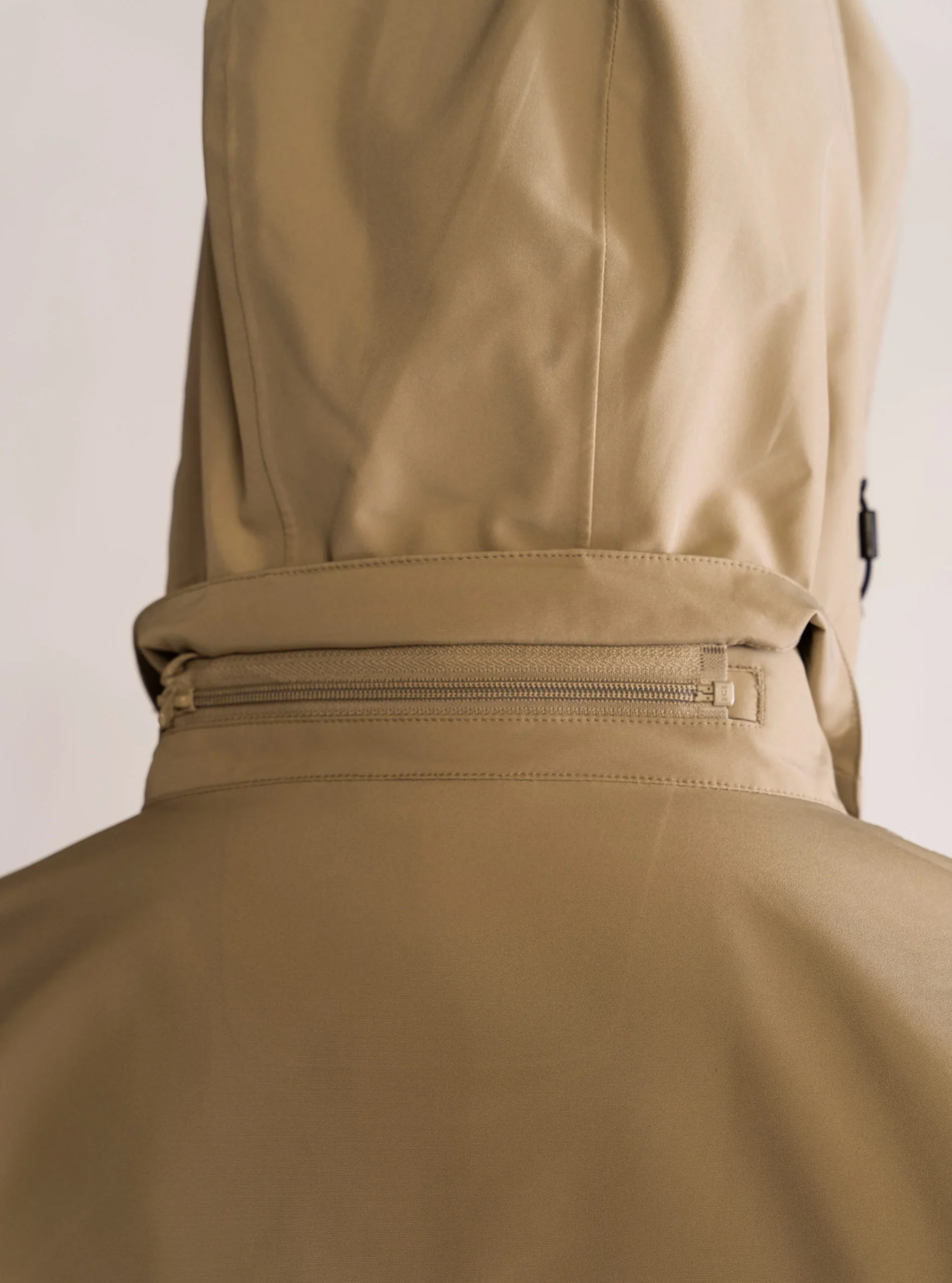 Hooded Water Proof Style, Beige - Imagen 6