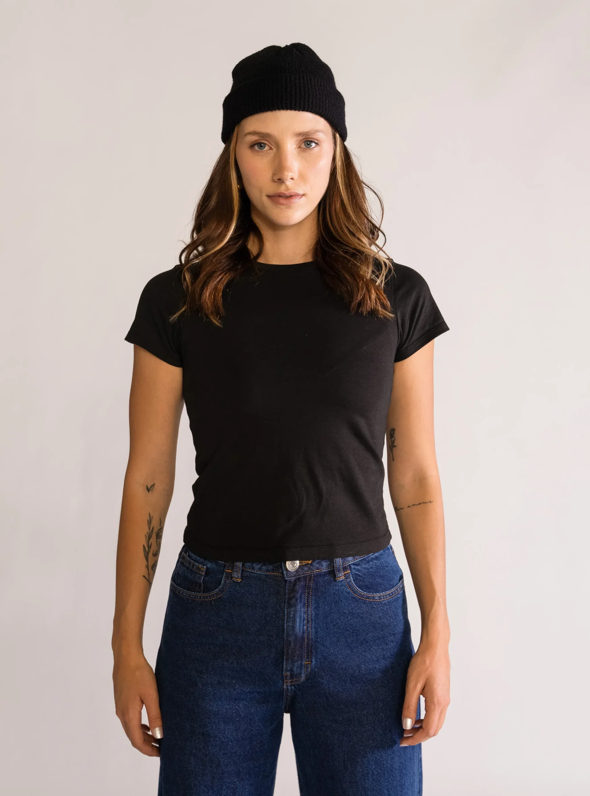 Baby Basic Playera, Negro
