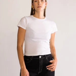 Baby Basic Playera, Blanco