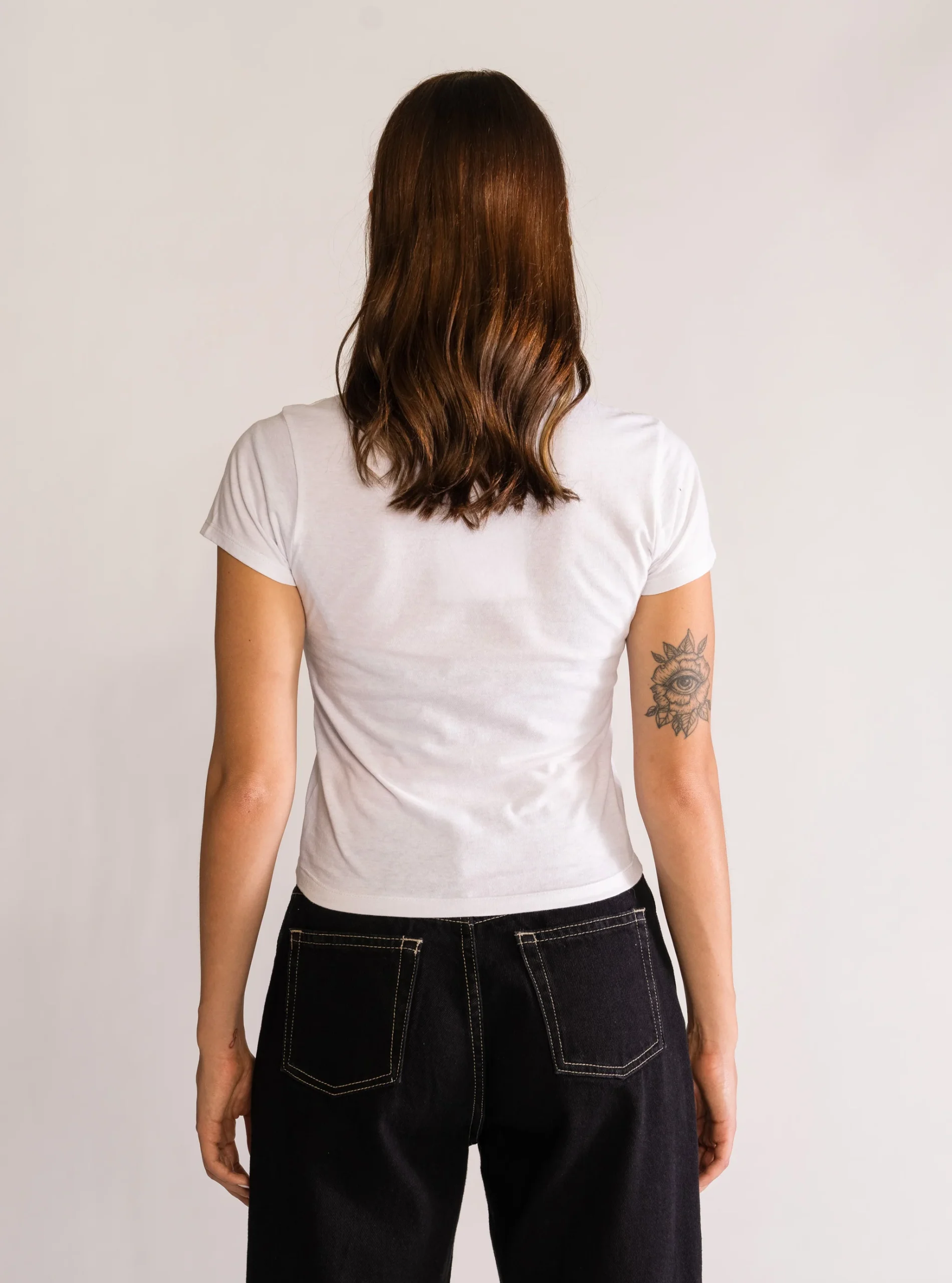 Baby Basic Playera, Blanco - Imagen 3