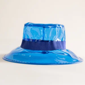 Ooh La La Waterproof Bucket Hat, Azul Obscuro