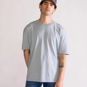 Take A Walk Drop T-Shirt, Celeste