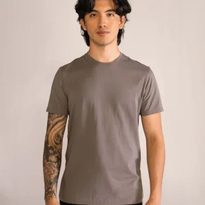 Basic T-Shirt Premium, Gris Obscuro