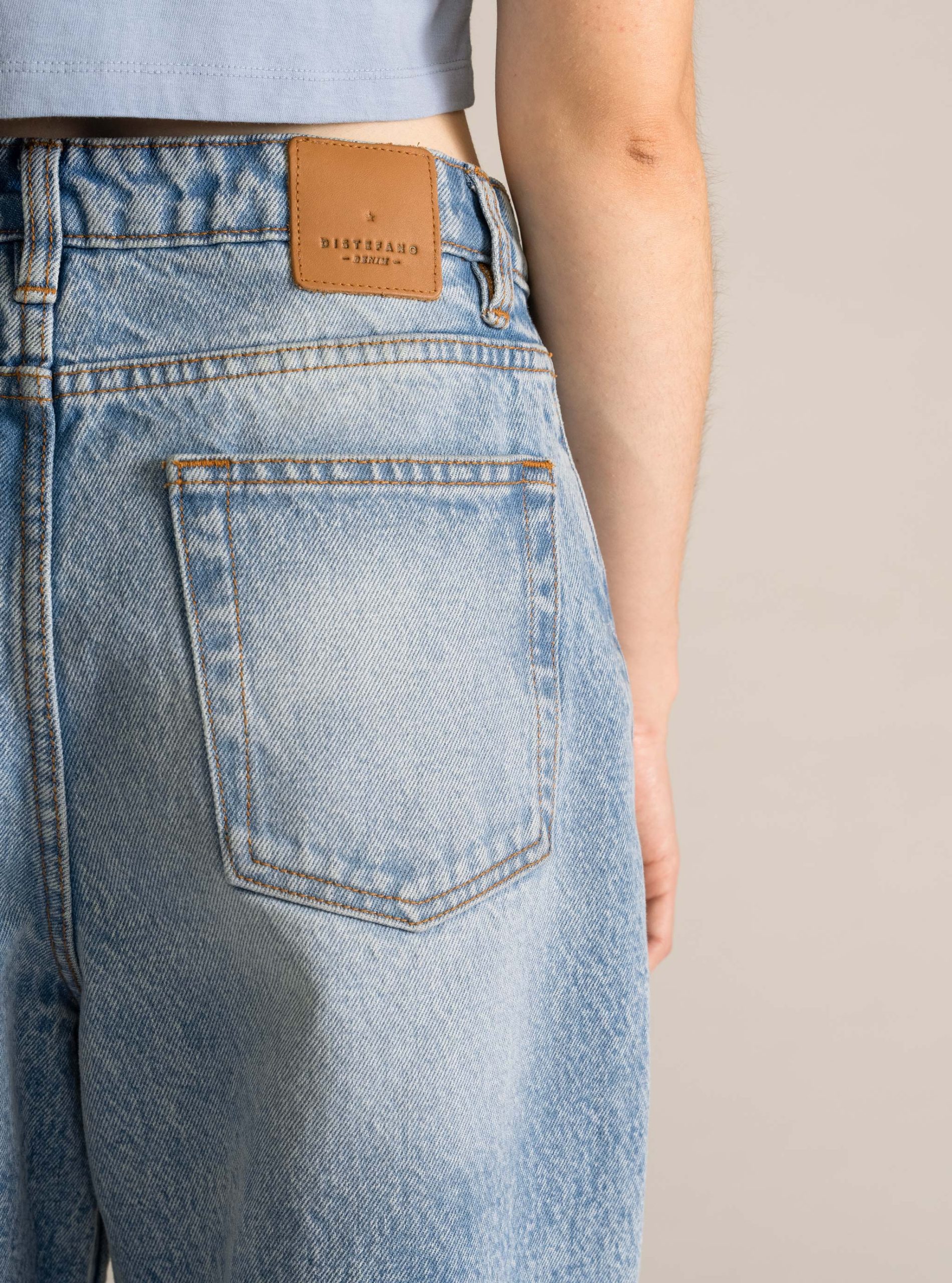 Catch Me Wide Leg Jeans, Celeste - Imagen 6