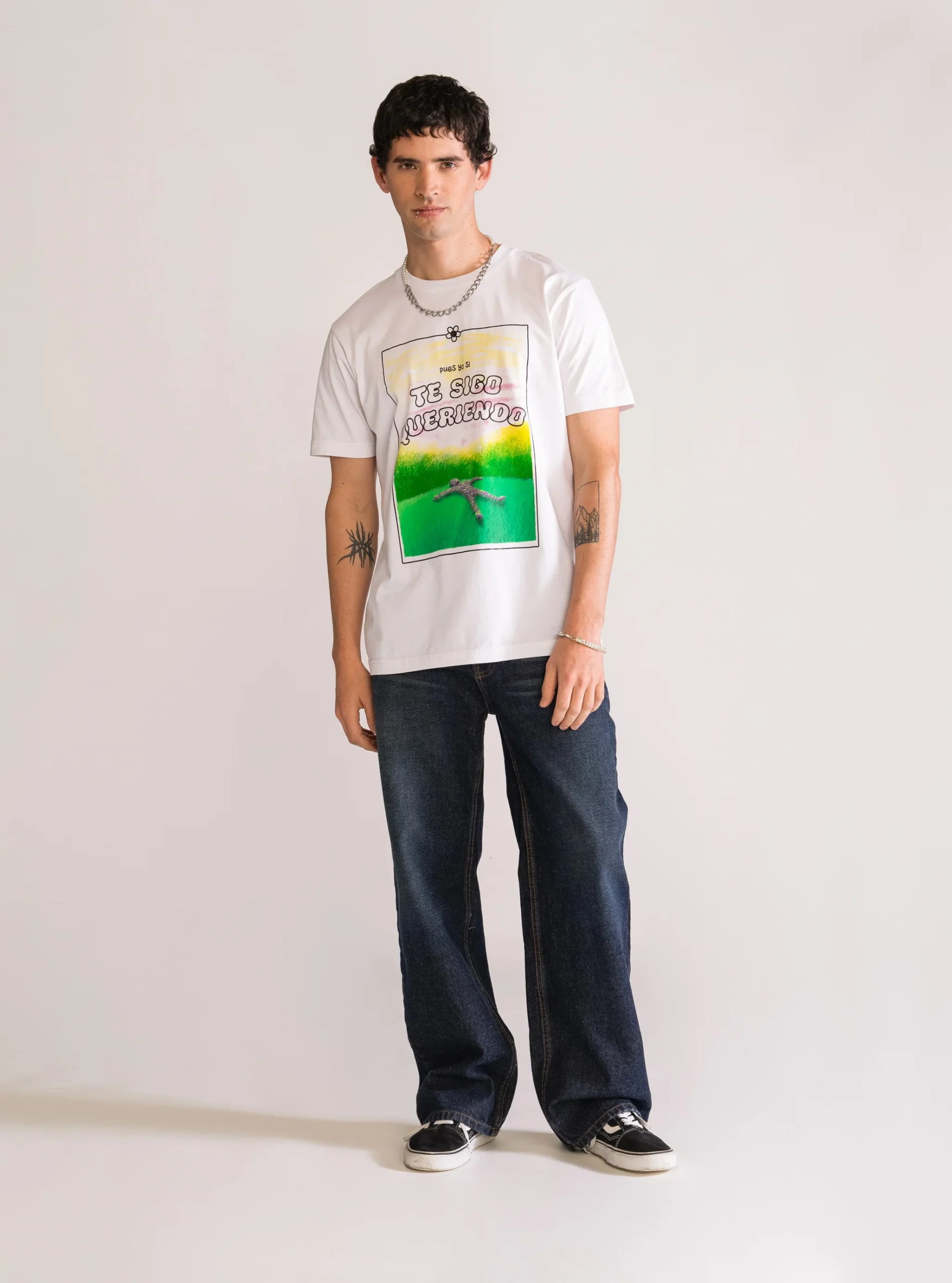 Essence Humbe Playera Regular, Blanco - Imagen 4