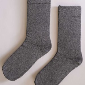 Basic Formal Calcetín, Gris Obscuro