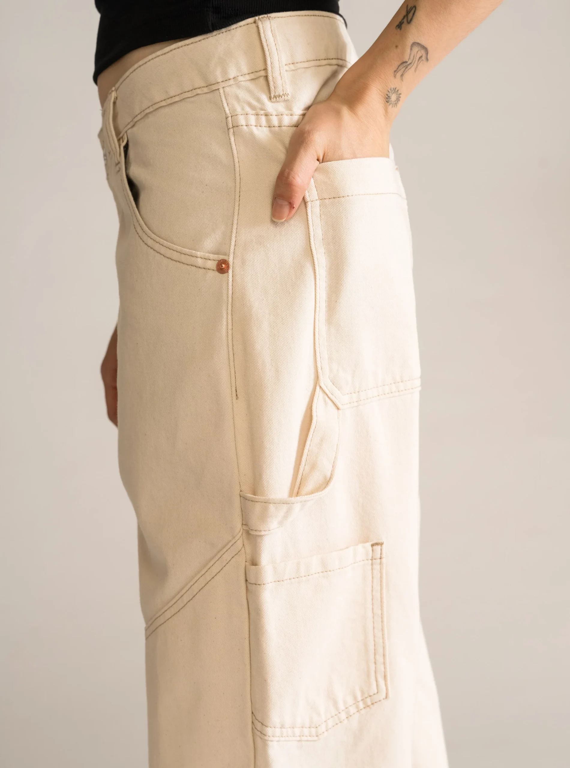 Odyssey Baggy Jeans, Crudo - Imagen 4