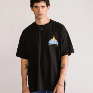 Civil Regimen Playera Oversize, Negro