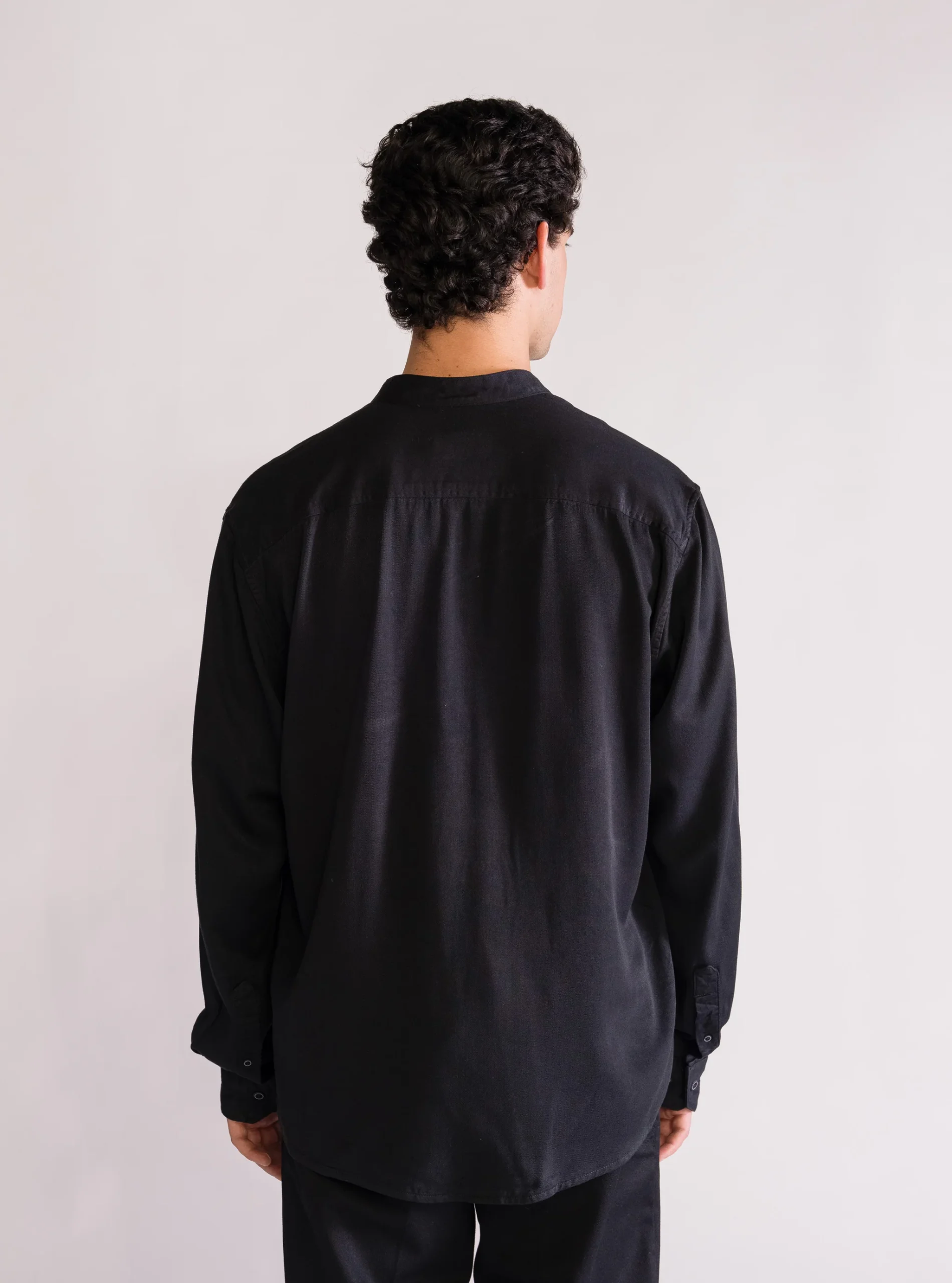 Let It Rain Camisa Regular, Negro - Imagen 5